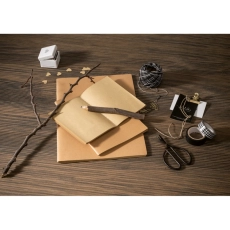 ALCOTT A6. Bloc-notes à couverture cartonnée (250 g/m²)