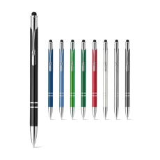 GALBA. Stylo en aluminium avec pointe tactile et clip