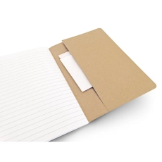 KOSTOVA. Bloc-notes A5 avec feuilles lignées