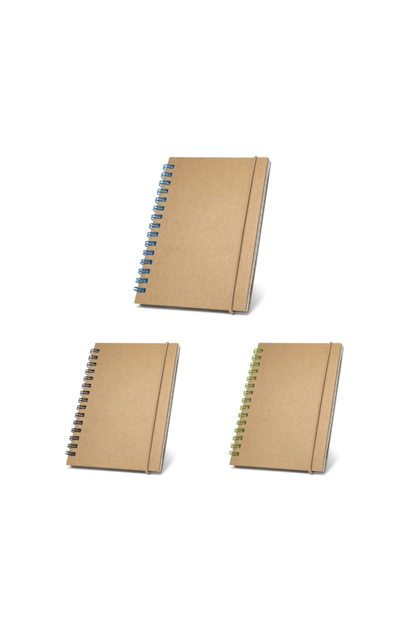 MARLOWE. Bloc-notes de poche à spirale avec pages lignées