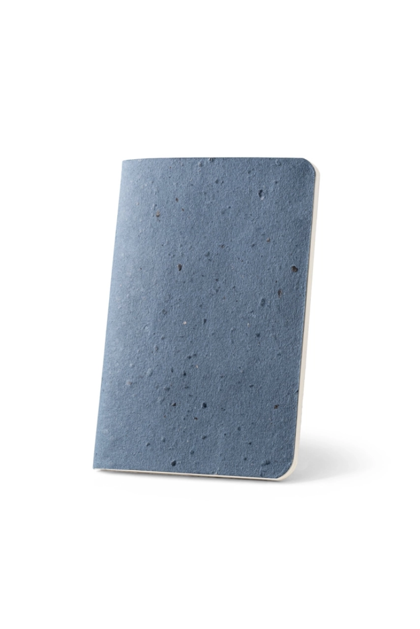 COFFEEPAD SOFT. Bloc-notes A6 avec couverture souple fabriquée à partir de déchets de coques de café (65%)