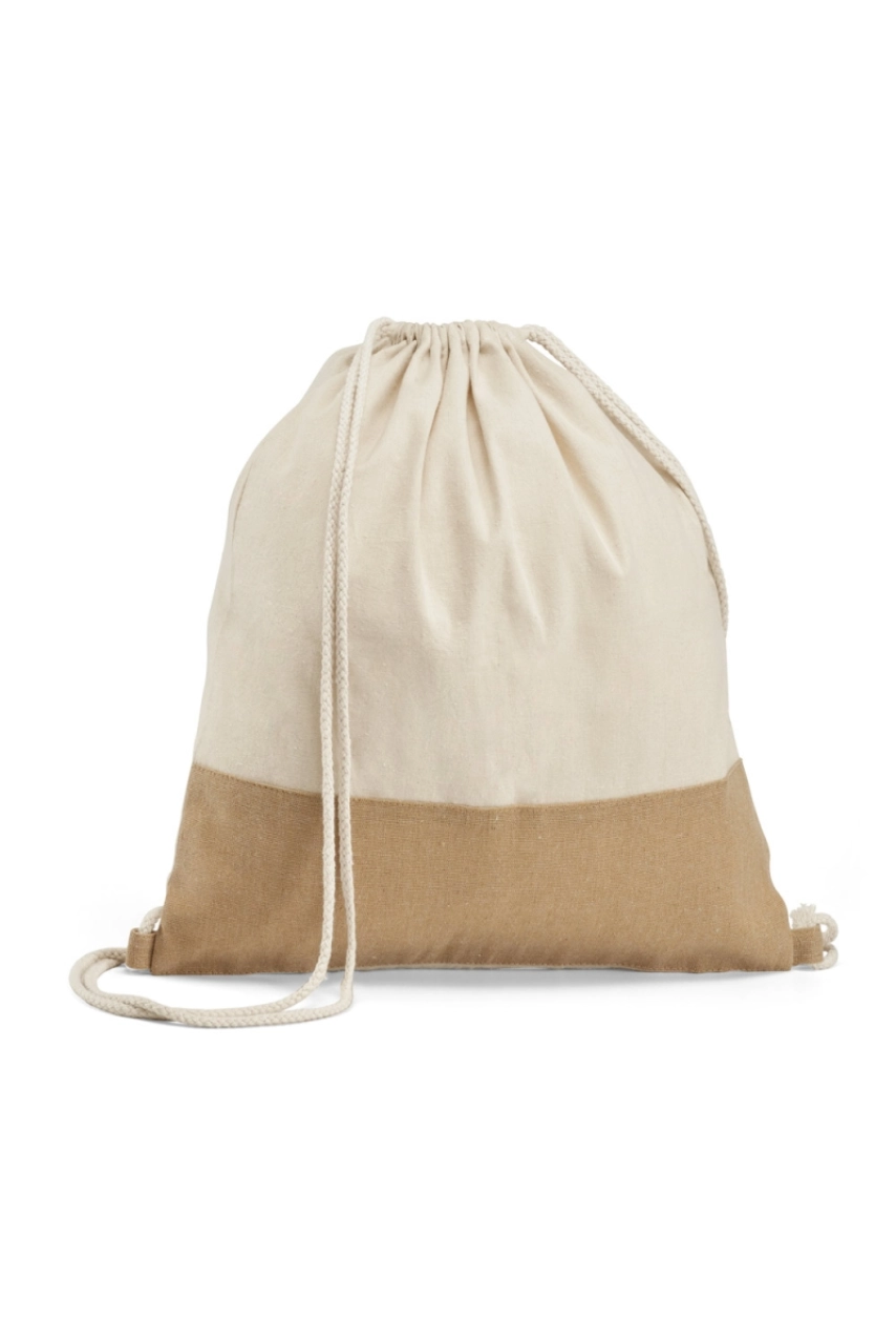 SABLON. Sac type sac-à-dos 100% coton (160 g/m²)