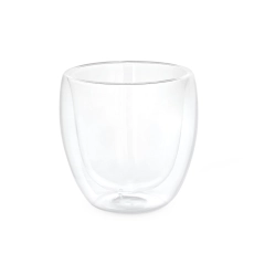 AMERICANO. Tasse isotherme en verre 220mL