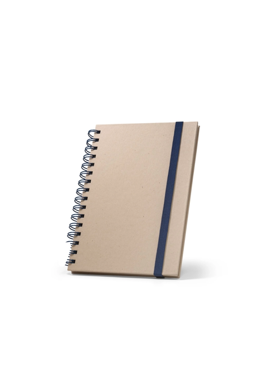 PROUST. Cahier A5 avec anneaux et papier de canne à sucre avec pages unies