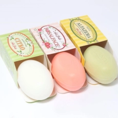 FLORES. Savons en forme de galets (150g)