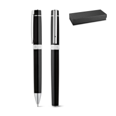 DOURO. Set de roller et stylo en métal avec clip