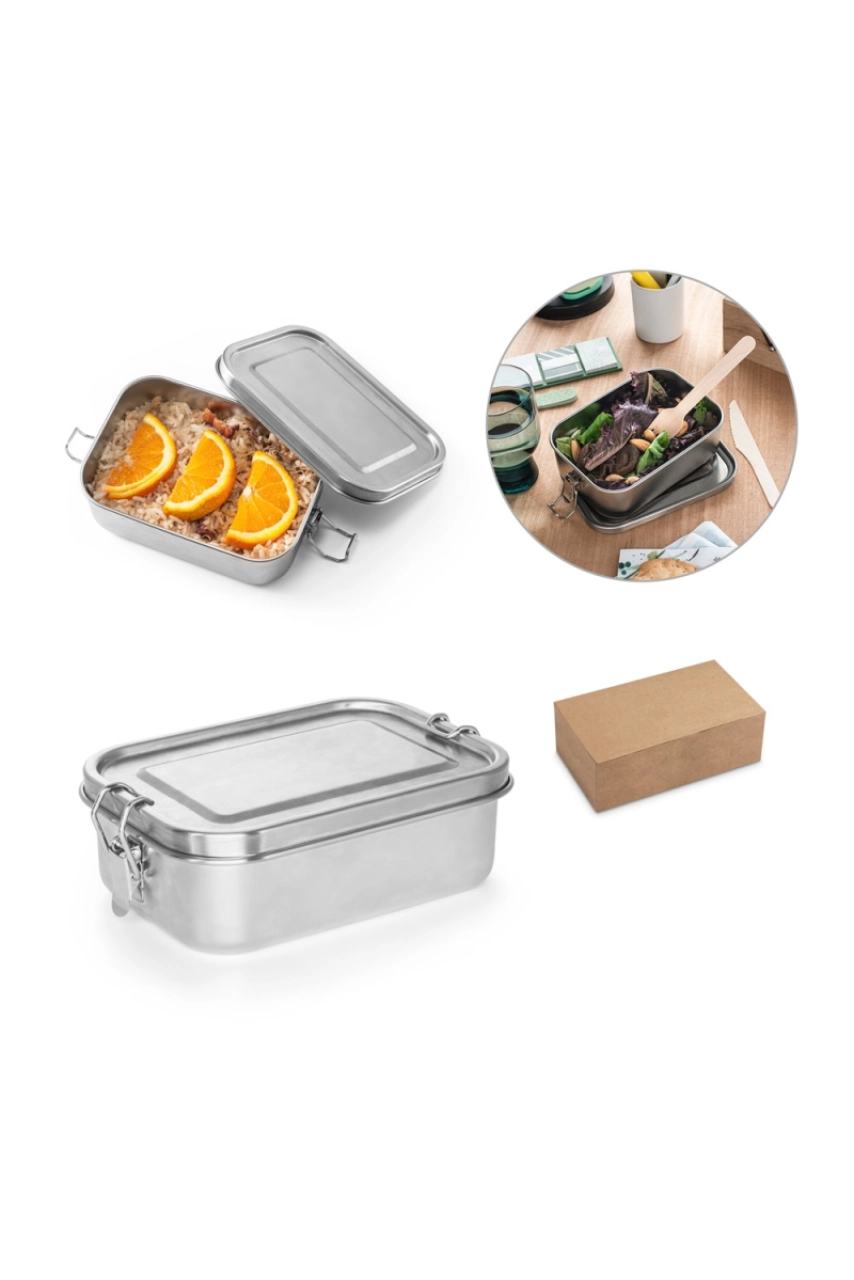 ALLSPICE. Lunch Box. Boîte hermétique robuste en acier inoxydable (90% recyclé) 750 mL