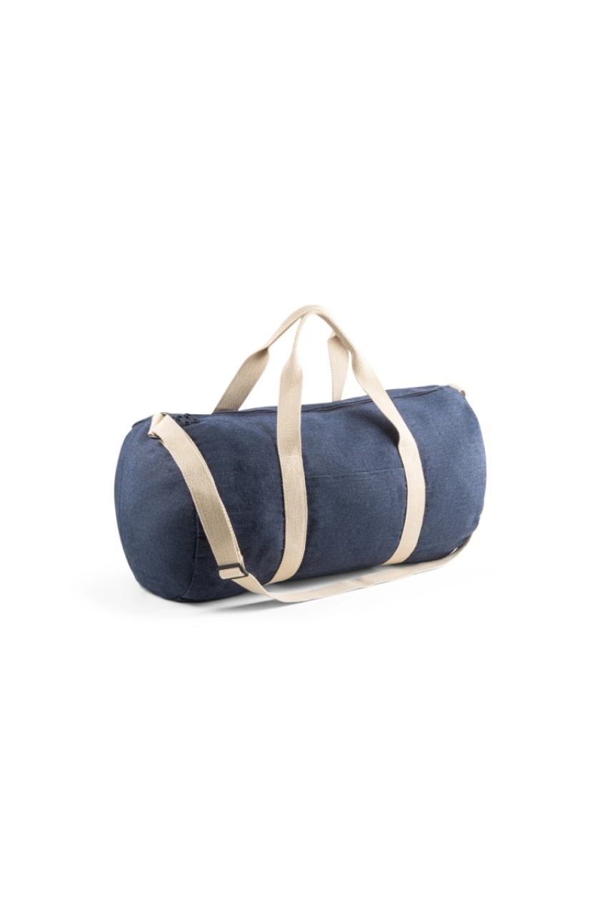 DENIM BAG. Sac de sport en coton denim (300 g/m²)