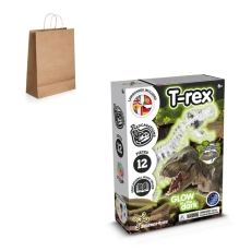 Fossil Excavation Kit III. Jeu éducatif livré avec un sac cadeau en papier kraft (115 g/m²)
