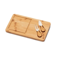 WOODS. Plateau de fromages en bambou
