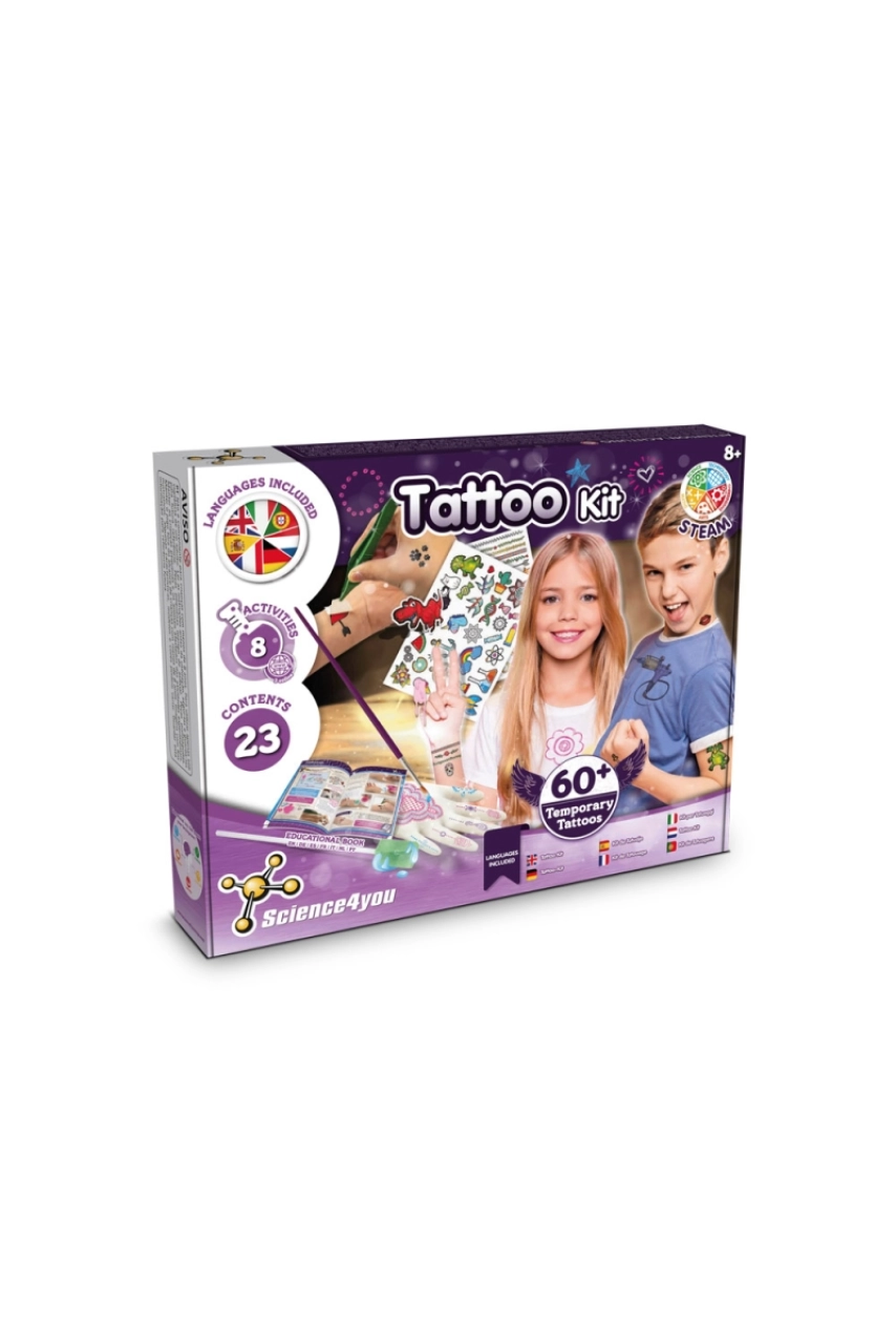 Tattoo Factory Kit I. Jeu éducatif pour enfants