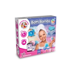 Bath Bombs Kit IV. Jouet éducatif livré avec un sac cadeau en non-tissé (80 g/m²)