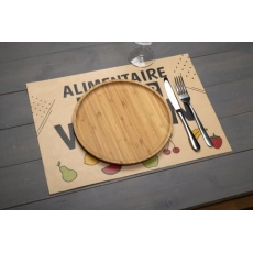 SET DE TABLE IMPRESSION RECTO