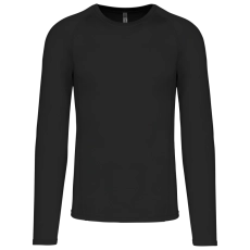 T-shirt double peau sport manches longues unisexe