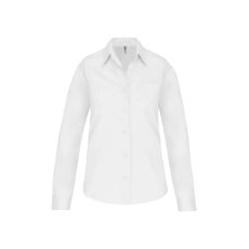 Chemise popeline manches longues femme