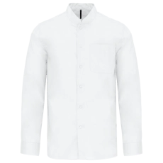 Chemise col mao manches longues