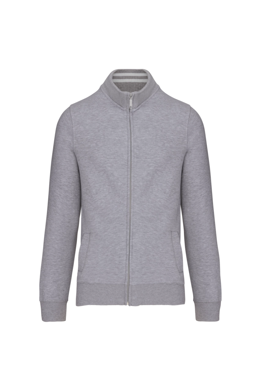 Veste molleton zippée homme