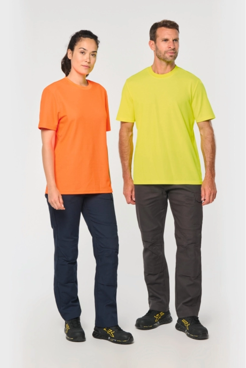 T-shirt unisexe écoresponsable coton/polyester
