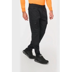 Pantalon cargo unisexe avec bas élastiqué