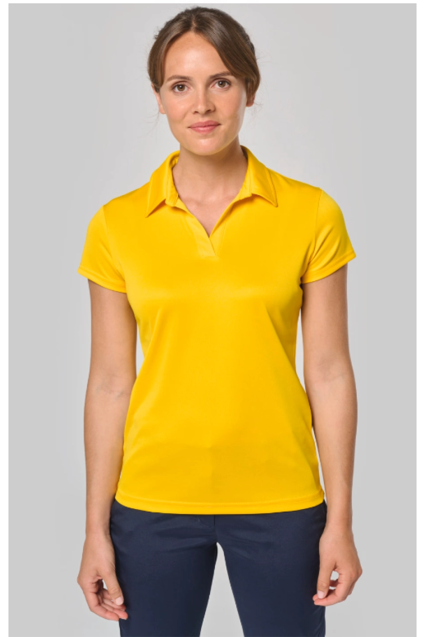Polo sport manches courtes femme