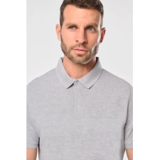 Polo col boutons pression manches courtes homme