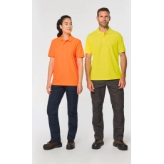 Polo unisexe écoresponsable coton/polyester