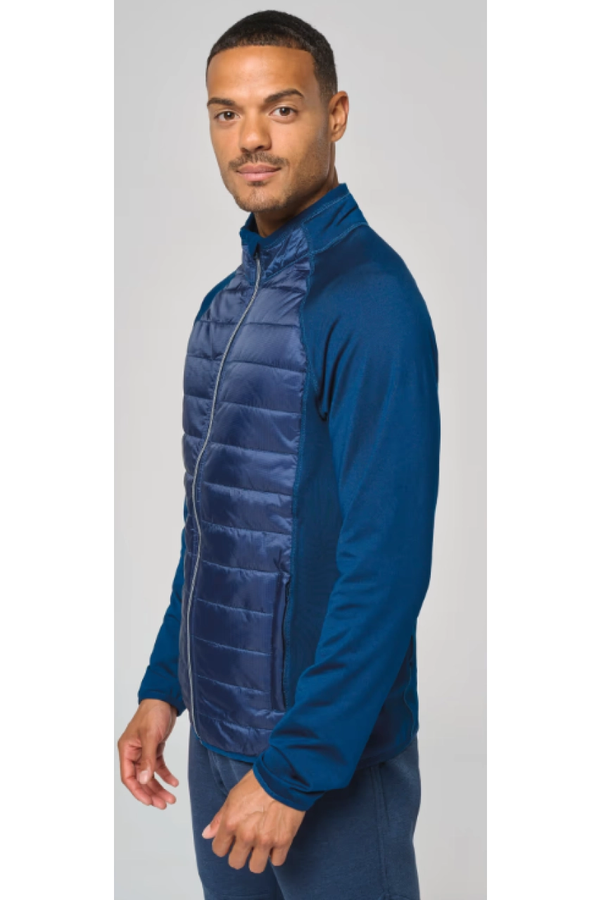 Veste sport bi-matière unisexe