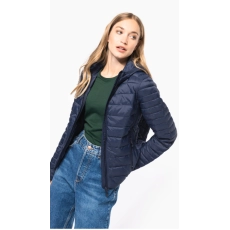 Doudoune légère capuche femme