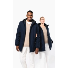 Parka à capuche recyclée unisexe
