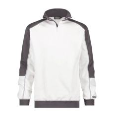 DASSY BASIEL SWEAT BLANC/GRIS