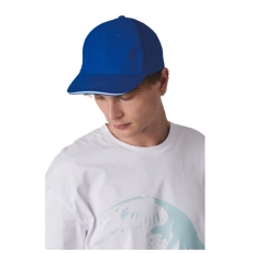 Casquette Baseball avec sandwich - 6 panneaux