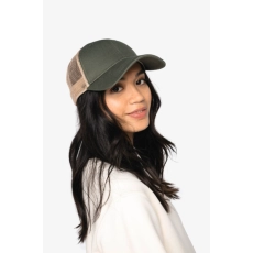 Casquette trucker écoresponsable 6 panneaux unisexe