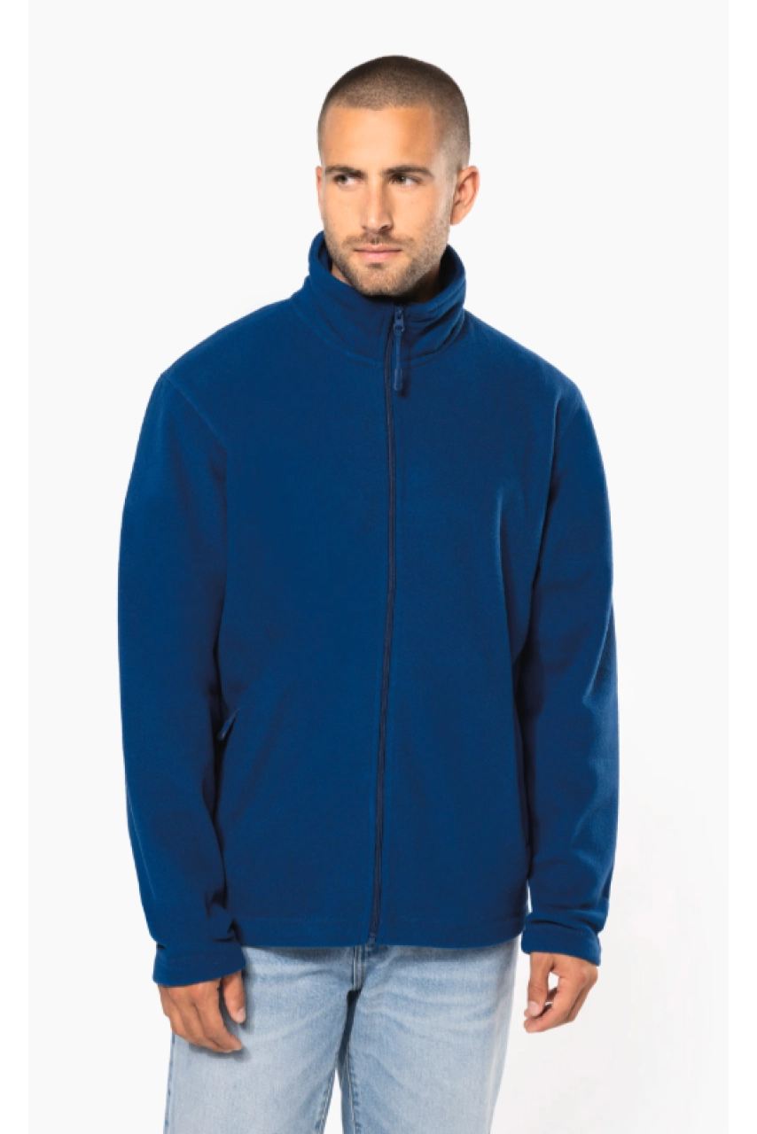 Veste micropolaire zippée homme
