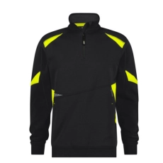 DASSY ARATU SWEAT MARINE/JAUNE