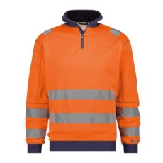 DASSY DENVER SWEAT HV JAUNE/GRIS