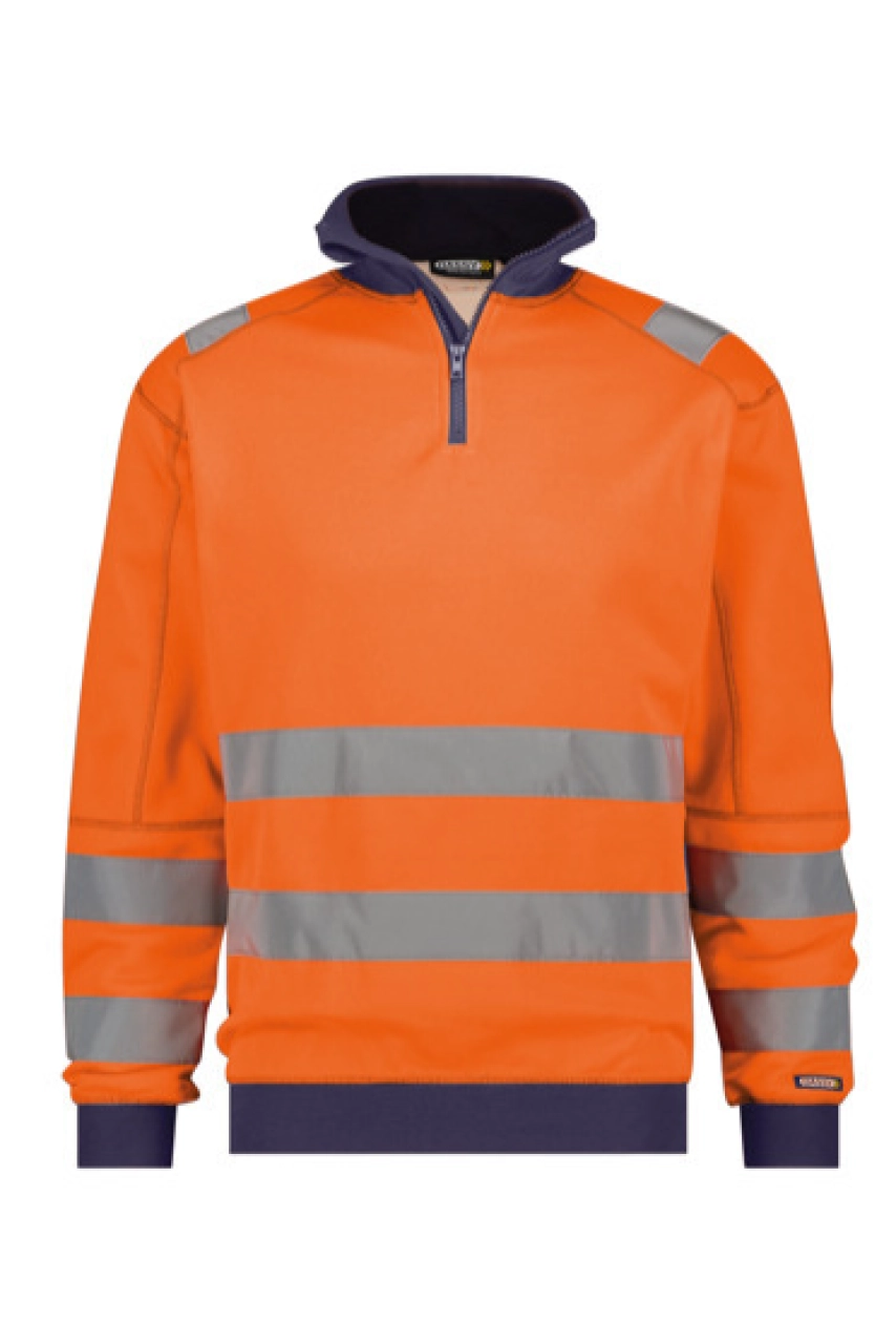 DASSY DENVER SWEAT HV JAUNE/GRIS