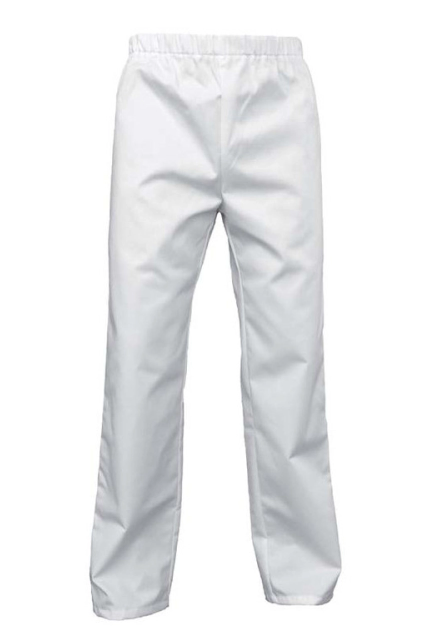 PANTALON MIXTE P/C BLANC 240GR