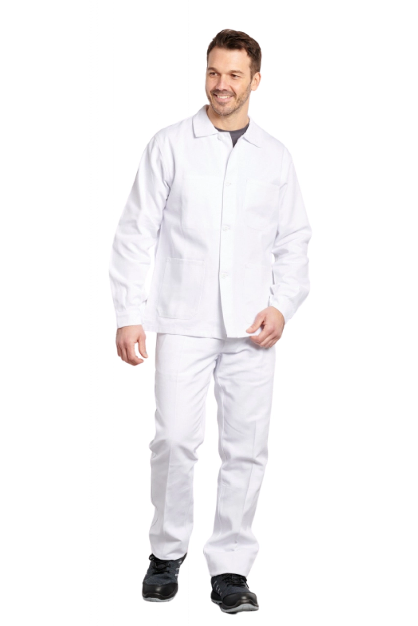 PANTALON COTON BLANC