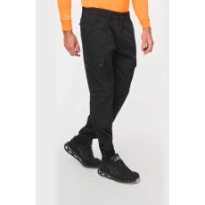 Pantalon cargo unisexe avec bas élastiqué