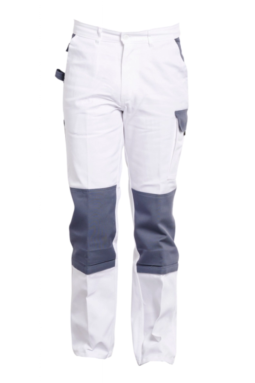 PANTALON PG LENNY BLANC/GRIS