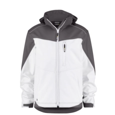 DASSY JAKARTA SOFTSHELL BLANC/GRIS
