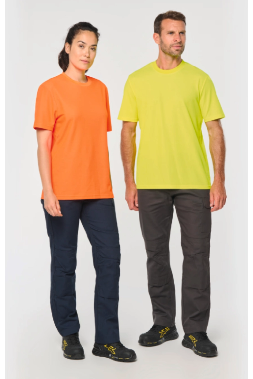 T-shirt unisexe écoresponsable coton/polyester