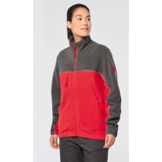 Veste micropolaire bicolore écoresponsable unisexe
