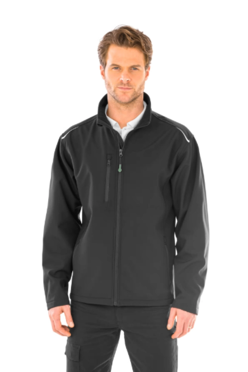 Veste softshell recyclée