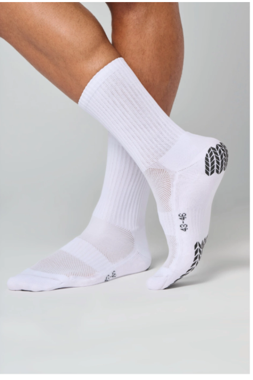 Chaussettes de sport anti-glisse unisexe