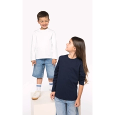 T-shirt écoresponsable manches longues enfant