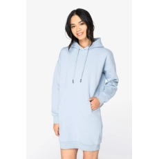 Robe sweat-shirt écoresponsable à capuche femme