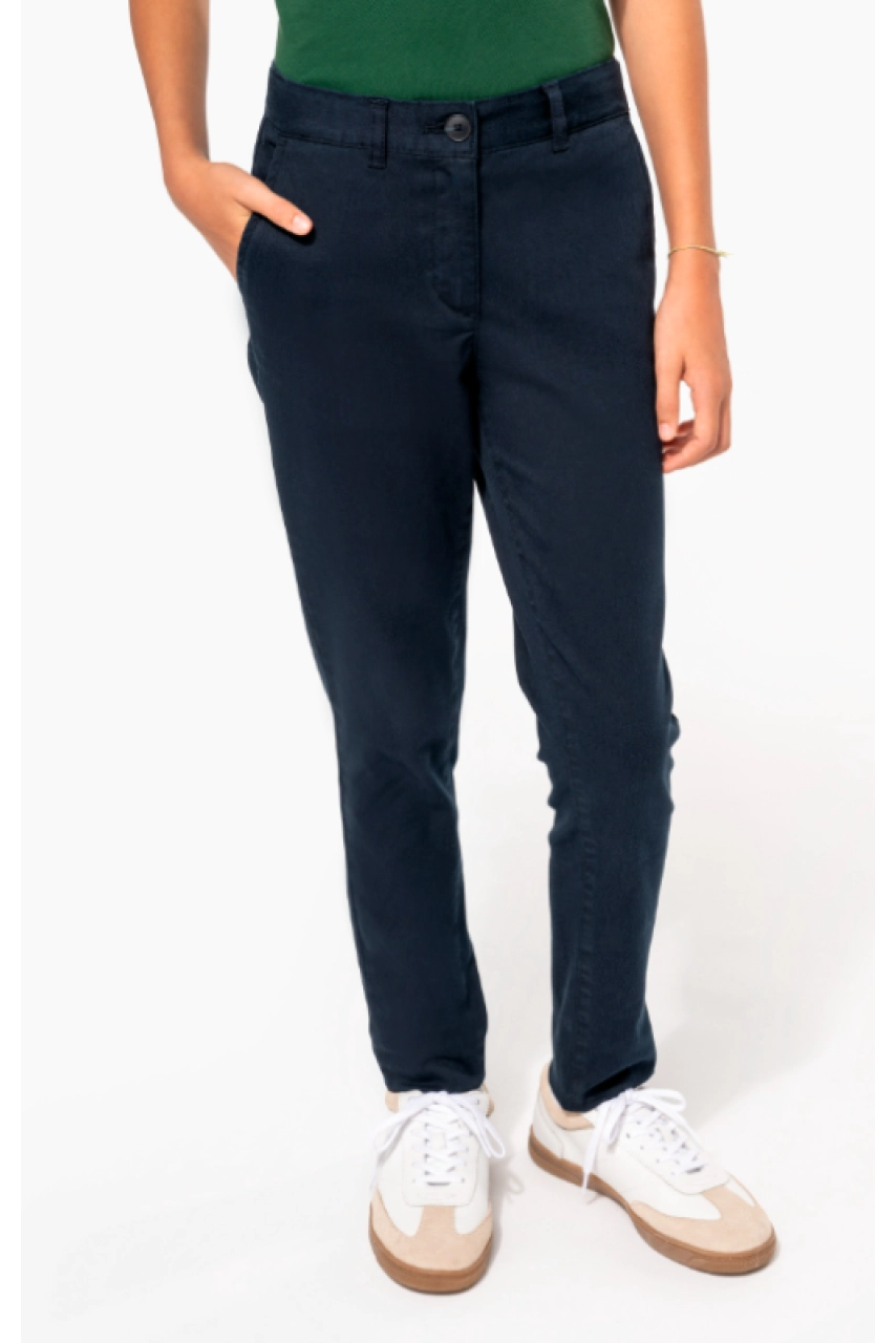 Pantalon chino fille