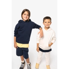 Sweat-shirt écoresponsable à capuche oversize enfant