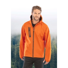 Veste Softshell 3 couches recyclée à capuche unisexe